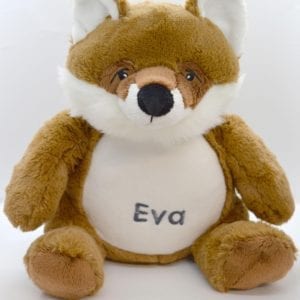 felix the fox personalised soft toy