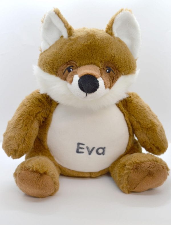 felix the fox personalised soft toy